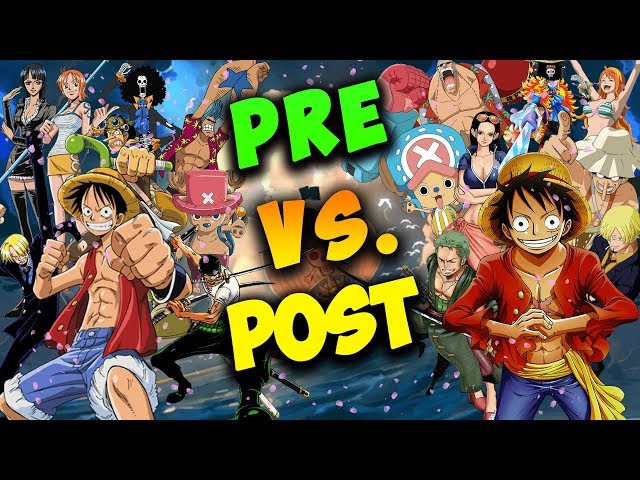 One Piece Time Skip Before After