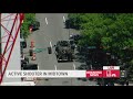 Midtown Atlanta active shooter situation unfolds, police say