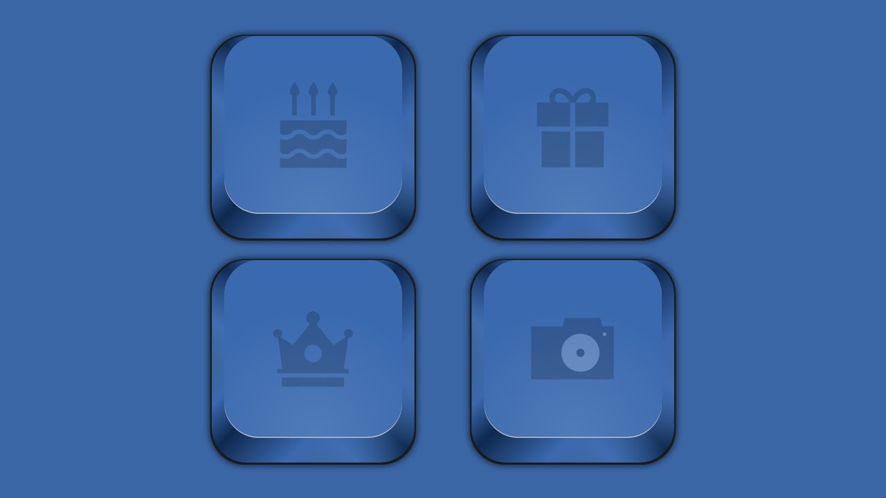 How To Create 3d Button Design Illustrator Ultra Hd 4k Youtube