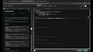 First Occurence - Basic - GeeksforGeeks