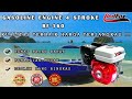 REVIEW DAN CARA PENGGUNAAN MESIN PENGGERAK BENSIN ATAU GASOLINE ENGINE REDFOX RF-160