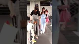 180528 SNH48 Huang Tingting @ Shanghai Airport