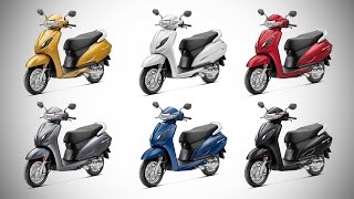 2020 Honda Activa 6G - All Colour Options - Images | AUTOBICS