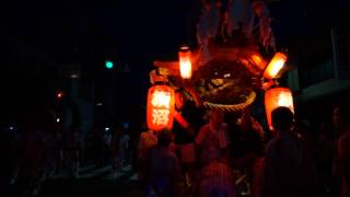 平成29年東大阪市長瀬神社夏祭り地車宮入6