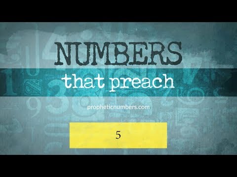 What does the number 5 symbolize?