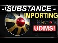 Importing UDIMs from Blender to Substance Painter (FAST!)