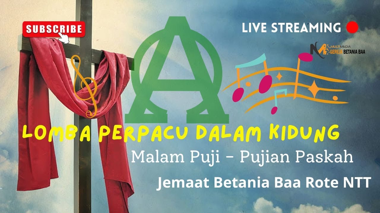 MALAM PUJI-PUJIAN PASKAH & LOMBA PERPACU DALAM KIDUNG JEMAAT BETANIA ...