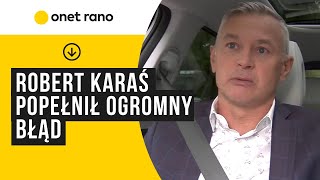 Robert Karaś przyłapany na dopingu. Grass: "Popełnił ogromny błąd" | Onet Rano