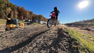 Blaize da Legend ripping TMX aboard the new CRF 125