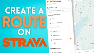 How to create a route in Strava
