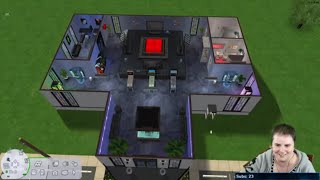 Renovating Inter@ctive [Maxis Lot] to a Teen Hangout in Sims 2! (Streamed 04/28/2021)