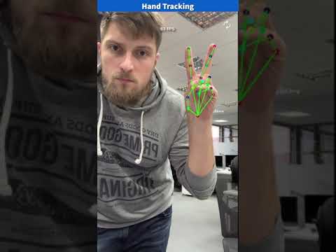 Mobile hand tracking with gesture recognition