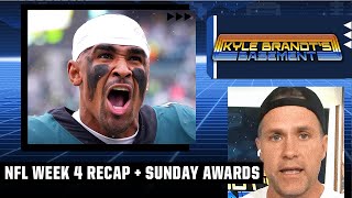 NFL Week 4 Recap: The 4-0 EAGLES ARE LEGIT! + Sunday Awards | Kyle Brandt’s Basement
