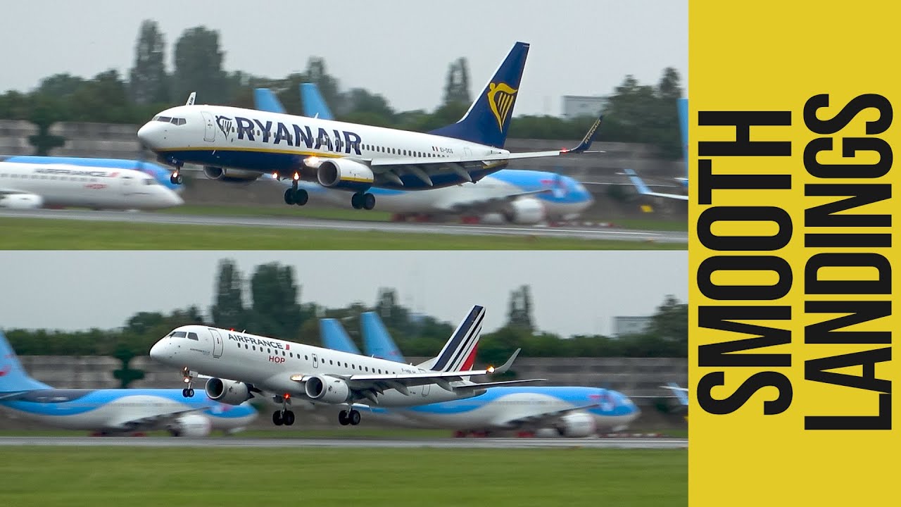 Smoothest Landing Competition Air France V Ryanair Youtube