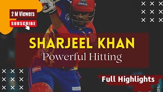 Sharjeel Khan powerful hit | Islamabad United VS Karachi Kings | #shorts #psl7 #hblpsl7