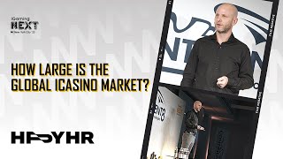 How large is the global iCasino Market?