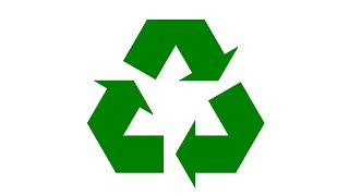 Simple Python Turtle Graphic and Code: Recycle Symbol