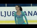 2016 isu junior grand prix ljubljana ladies short program alina zagitova rus