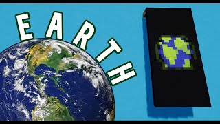 How to make the EARTH in Minecraft! (banner)