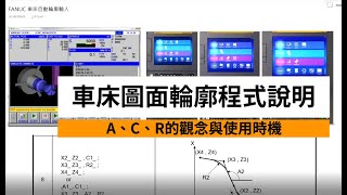 車床自動倒角、自動倒圓及輪廓輸入