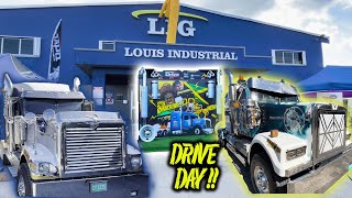 TRUCKERS DRIVE DAY !! | LOUIS INDUSTRIAL GARAGE  !!!