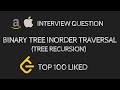 Leetcode - 94 Binary Tree Inorder Traversal | Recursion | Python ( Code explanation)