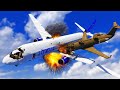 Realistic KAMIKAZE Plane Crashes 😱 Teardown