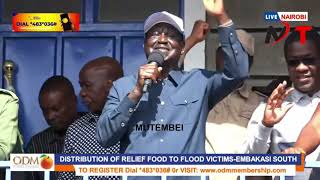 RAILA IS OUT OF LOCAL POLITICS!! LISTEN TO HIS LAST MESSAGE AS HE BIDS FUNS A GOODBYE TO AU CHAIR