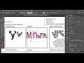 Type Tool: How to Create Outlines, Ungroup and Rearrange Text Objects in Adobe Illustrator