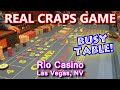 GUY COLORS-UP $2,500! - Live Craps Game #42 - Rio Casino, Las Vegas, NV - Inside the Casino