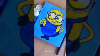 new acrylic painting minions, #share #viral#minions #trending
