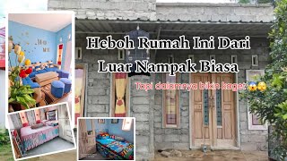 HEBOH RUMAH MINIMALIS DARI LUAR NAMPAK BIASA TAPI DALAMNYA BIKIN KAGET