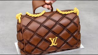 3D Chocolate Purse Cake by Cakes StepbyStep