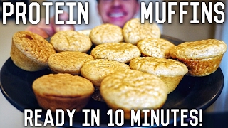 Low Carb Protein Muffins | Easy Low Calorie Recipe