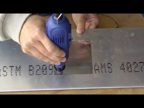 Using Power Tools to Cut Access Openings in Metal Aircraft Using Power Tools to Cut Access Openings in Metal Aircraft