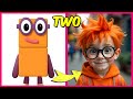 NUMBERBLOCKS Characters as Humans And Their Favorite Movies, Candies & More! | One, Two, Three