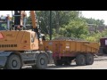 liebherr 918 wheeled excavator with trailer t 041 s more 10 ton