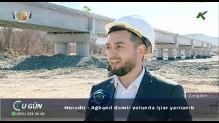 Horadiz - Ağbənd dəmir yolunda işlər yarılanıb