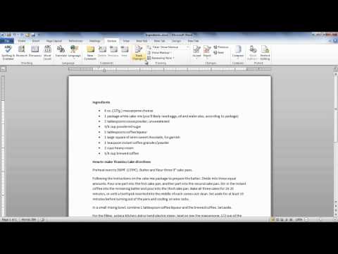 Как отслеживать изменения в Microsoft Word 2010