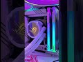 asus rog strix helios gx601 full white build pcshorts gaming rogstrix pcbuild2023 roghelios