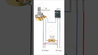 How ❓ To Make DC Voltage Regulator ⚡ #diy #shorts #youtubeshorts #homemade