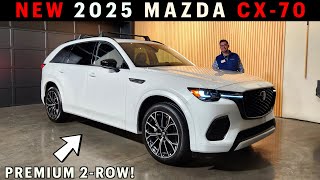 2025 Mazda CX-70 -- Is This a Mainstream BMW X5?? (Hands-On)