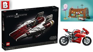 UCS A-wing, Ducati, and The Krusty Krab! LEGO News Coming at chya