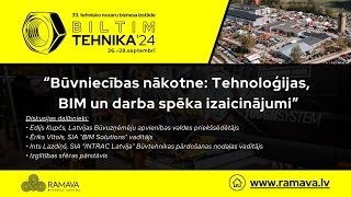 “Būvniecības nākotne: Tehnoloģijas, BIM un darba spēka izaicinājumi” – diskusiju cikls