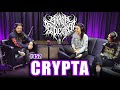 CRYPTA: Death Metal, Brazil, Tornadoes & Being Vegan On Tour | Garza Podcast 152