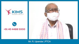 Mr. R. Upendar | PTCA | Dr. P. Rajendra Kumar Jain