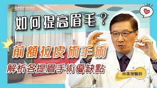 【風華聯合診所】我這麼年輕有需要做到拉皮手術？｜提眉手術｜前額拉皮手術｜眉壓眼的困擾｜林進德醫師｜風華整形外科診所｜