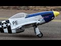 1 4 scale p51 with dla 116 inline twin flown by neville wright 1080hd