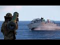 Russian Patrol Boat destroyed by Anti-Tank Missile | ARMA 3: Milsim