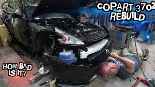 Copart 370Z Rebuild Part 1